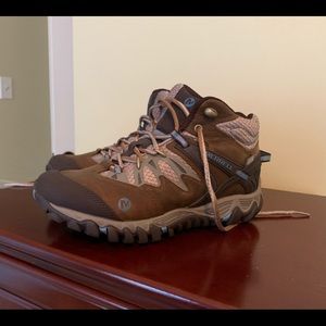 Merrell All Out Blaze Waterproof Hiking Boots, 9